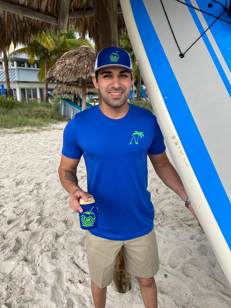 Coconut Vibes Snapback Trucker Hat