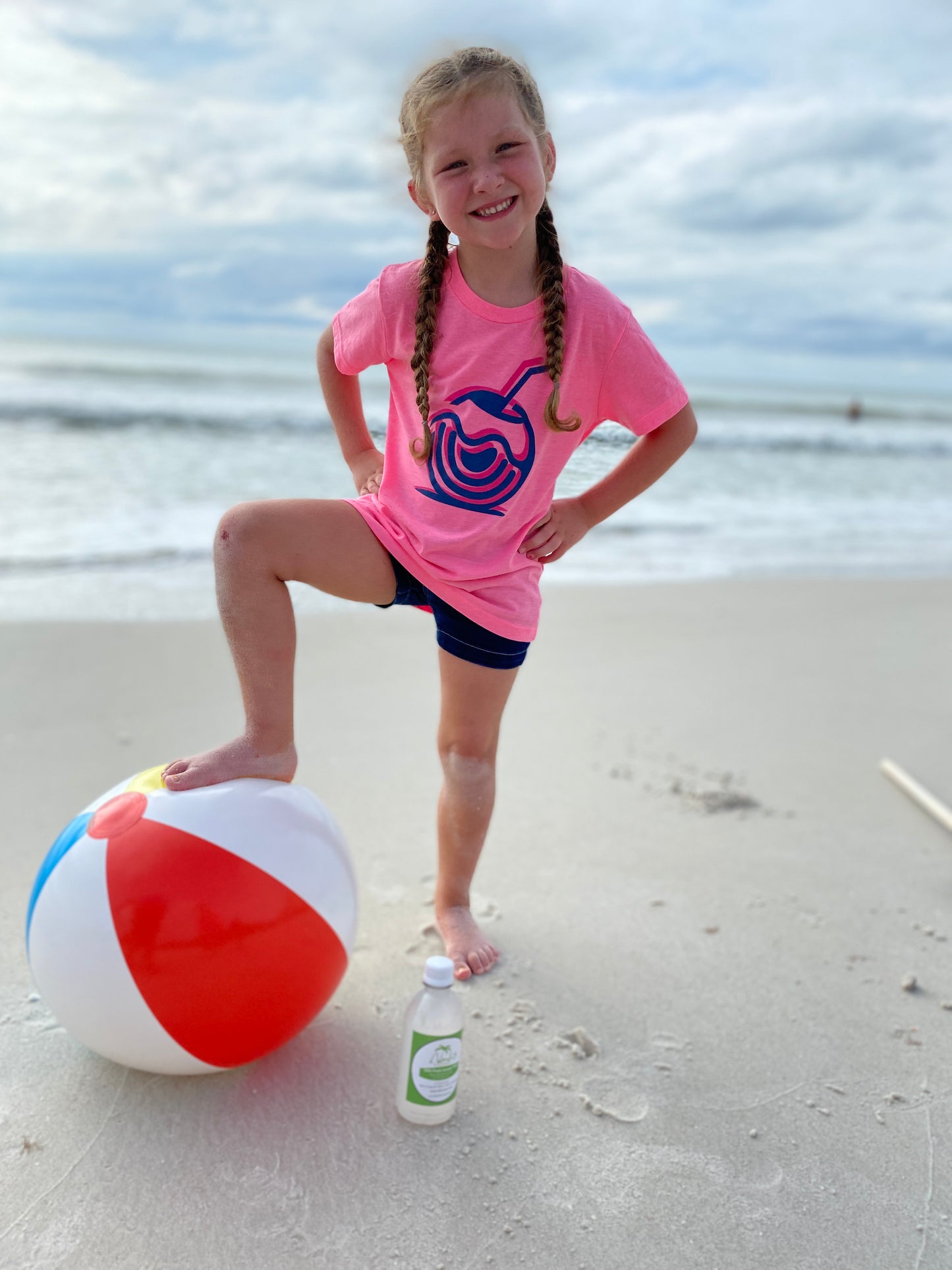 Coconut Vibes Unisex Kids Graphic Tee