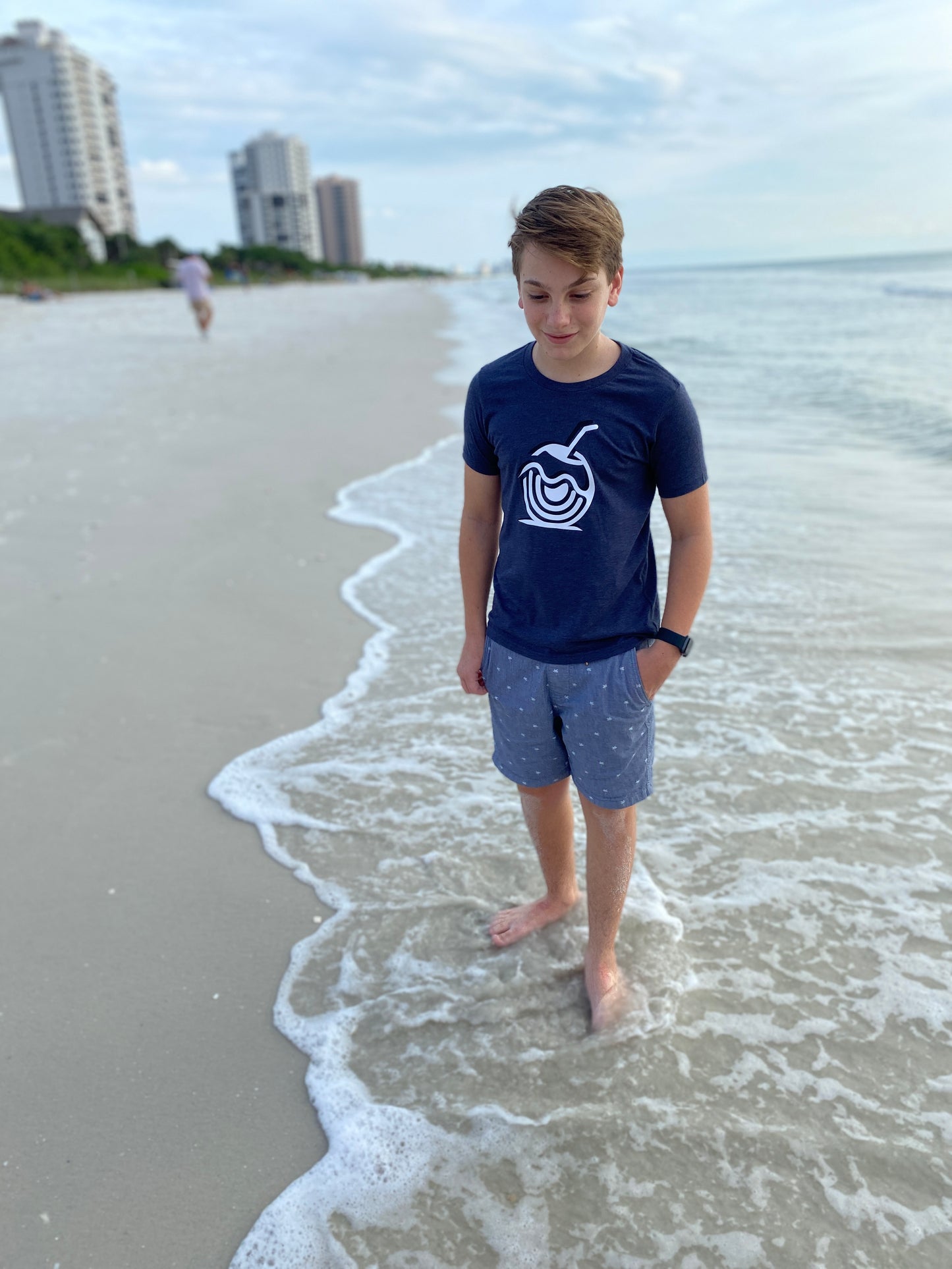 Coconut Vibes Unisex Kids Graphic Tee