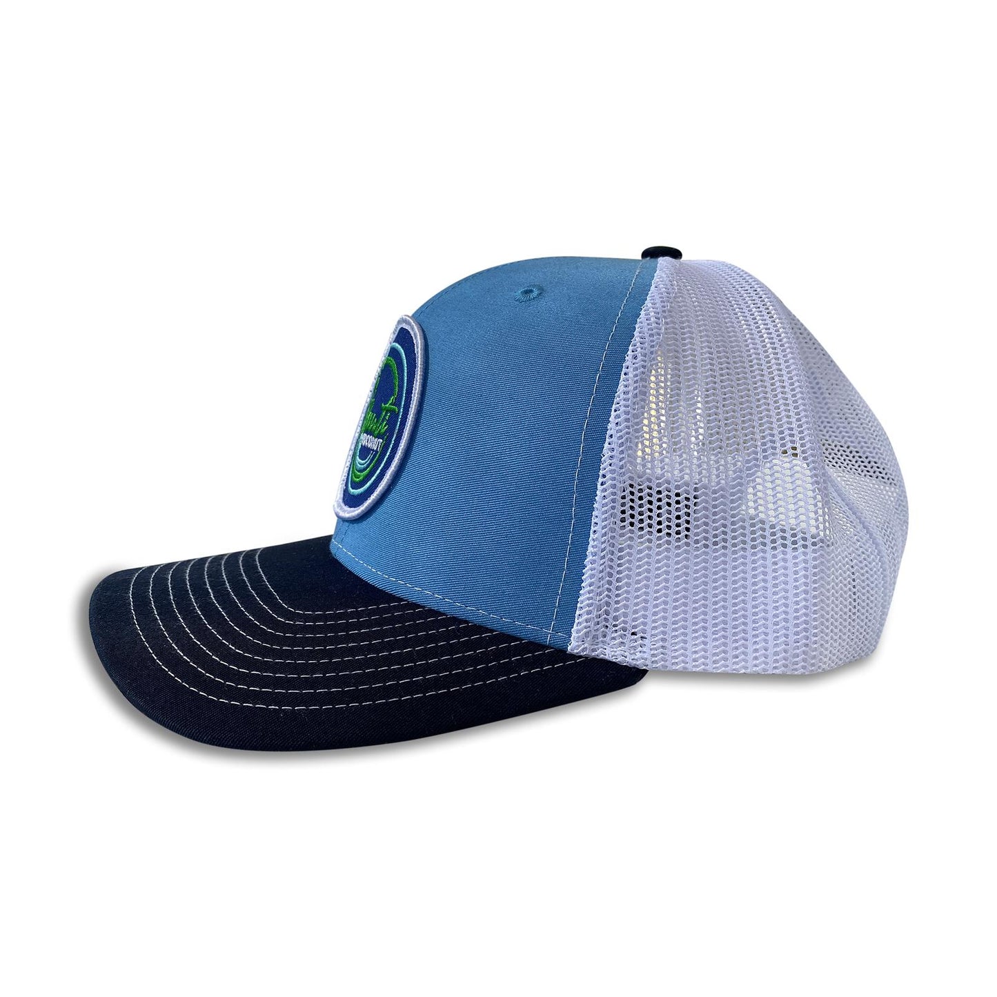 Nauti Waves snap back patch hat