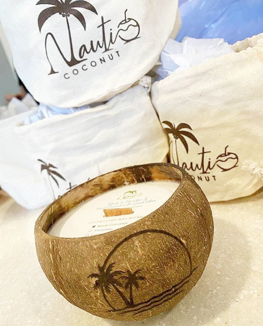 Nauti Coconut Candles
