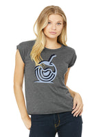 Load image into Gallery viewer, Coconut Vibes Graphic Women&#39;s Flowy Muscle Tee
