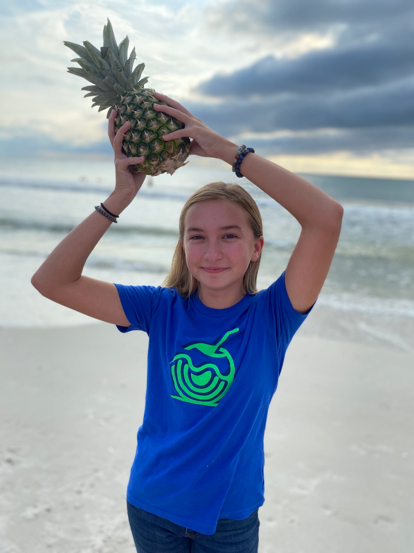 Coconut Vibes Unisex Kids Graphic Tee