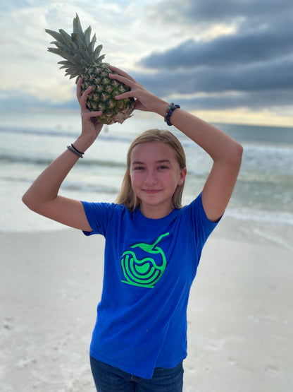 Coconut Vibes Unisex Kids Graphic Tee